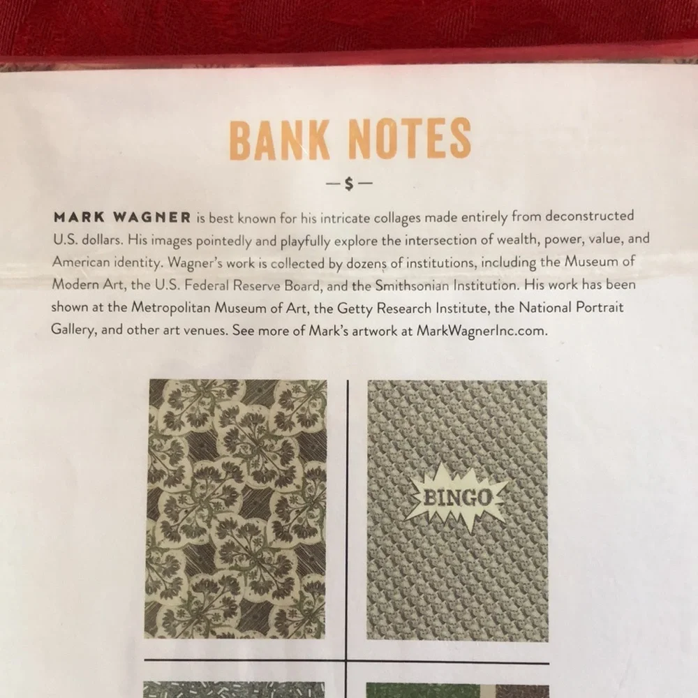 🌵 3/$15 Pack of 4 bank notebooks for notes, budgeting, money accounting